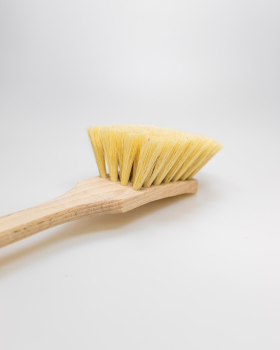 Stielbürste groß / vorn aufgeschweift, Fibre
